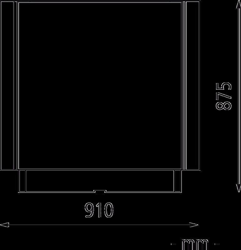 Pflanzbehälter PAOSA mit Hochdrucklaminat