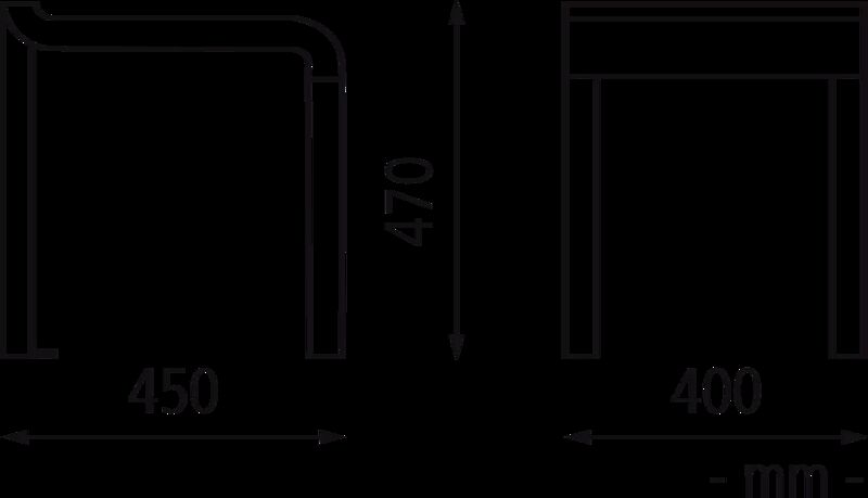 Sitz PAOSA ohne Rückenlehne