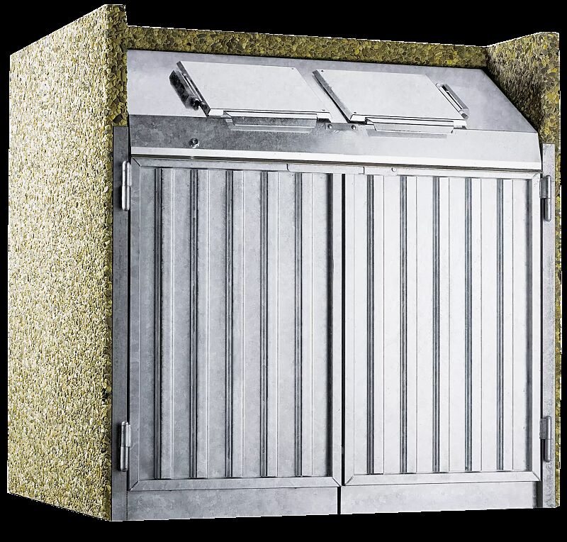 Containerbox KENORA Sichtbeton gewaschen