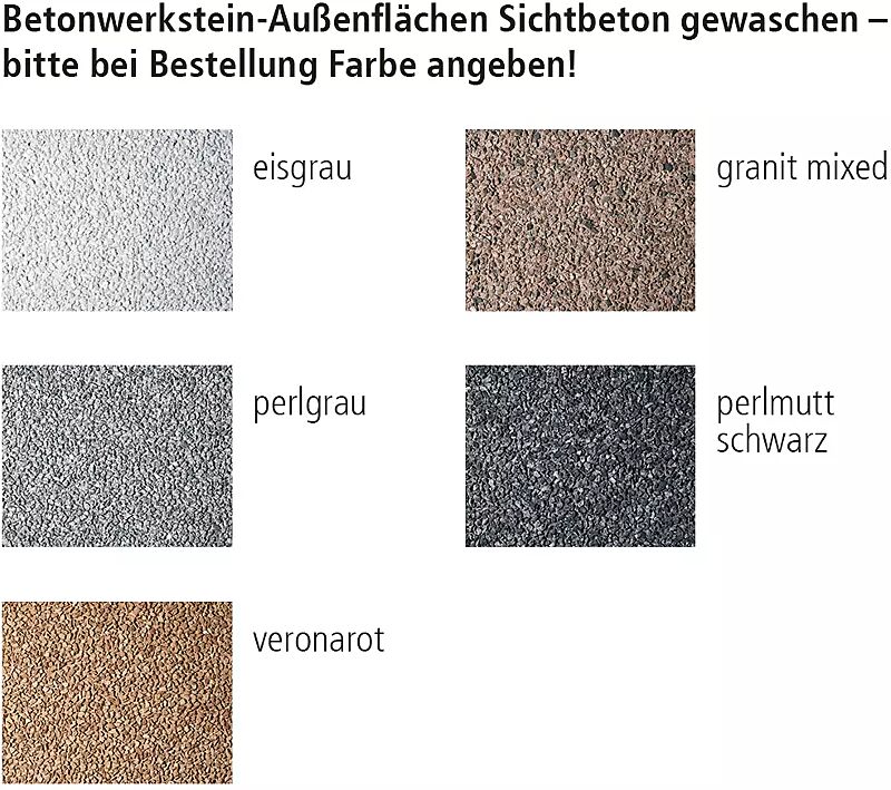 Müllbehälter-Dreifachschrank DARWEN für Abfallgroßbehälter 80 bis 120 Liter.