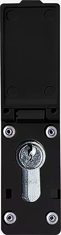 Kastenschloss mit Vorrichtung für Profilhalbzylinder 10/40