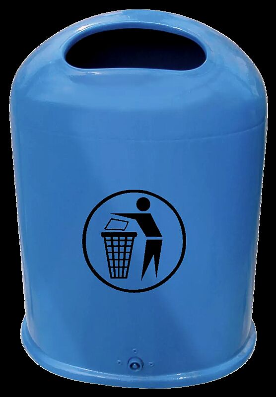 Abfallbehälter DERBY aus Stahl