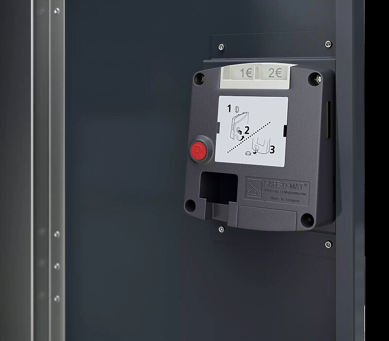 Detail: Münzpfandschloss