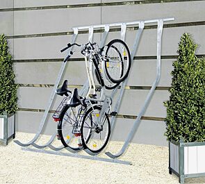 Fahrradständer DOVER zur Wandbefestigung, 6 Stellplätze