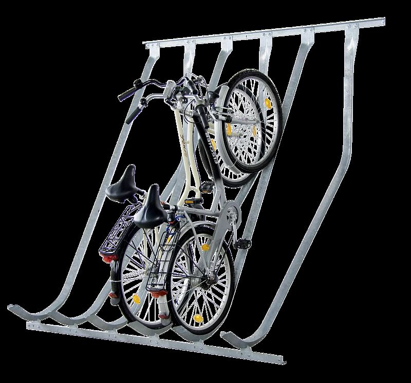 Fahrradständer DOVER zur Wandbefestigung, 6 Stellplätze