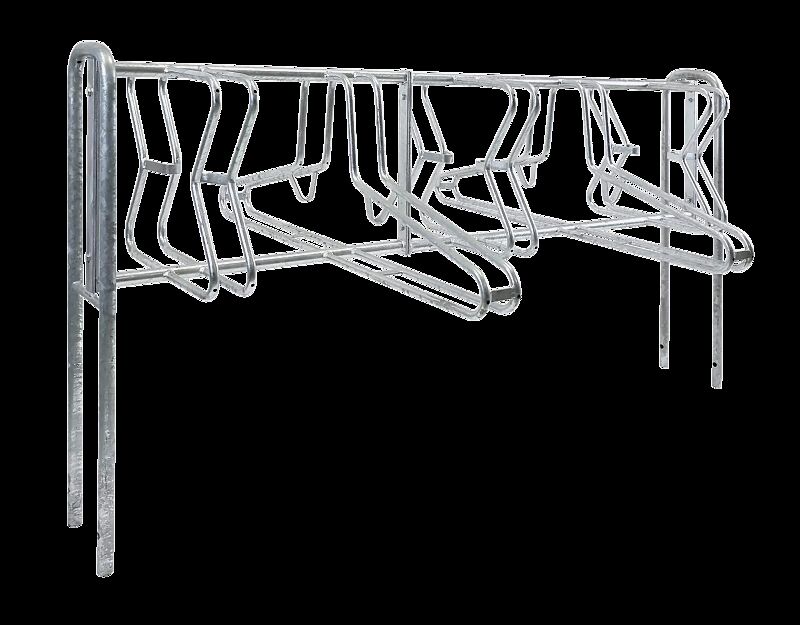 Fahrradständer MADISON, zum Einbetonieren, 10 Stellplätze