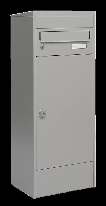 Brief- und Paketkasten CIRON in weißaluminium semimatt