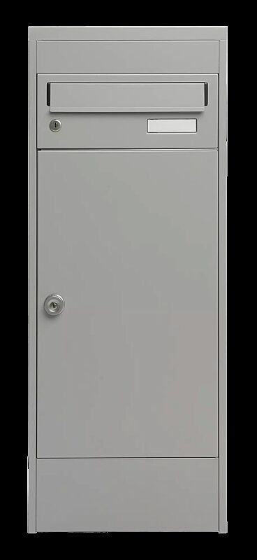 Brief- und Paketkasten CIRON in weißaluminium semimatt