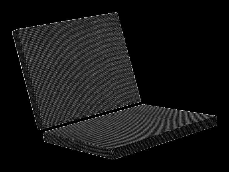 Polsterauflage für Sitz STACK in dunkelgrau - 83