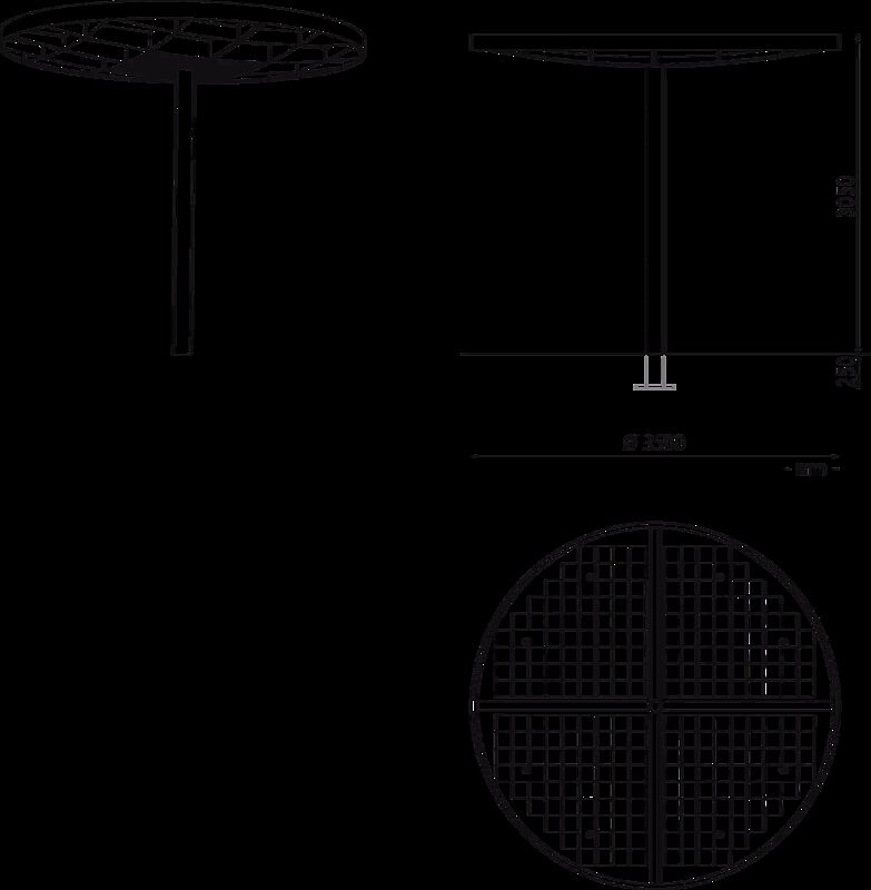 Meeting-Point PIN PV Dacheindeckung Photovoltaikpaneele, mit LED