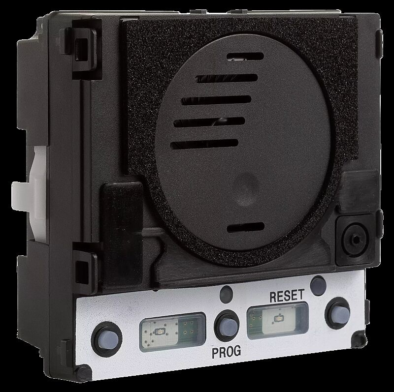 Modulare Außenstation LAURIS, Audiomodul ohne Statusanzeige, inklusive Abdeckung