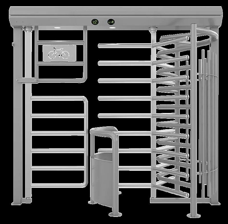 Drehkreuz PELLA mit Fahrradschleuse