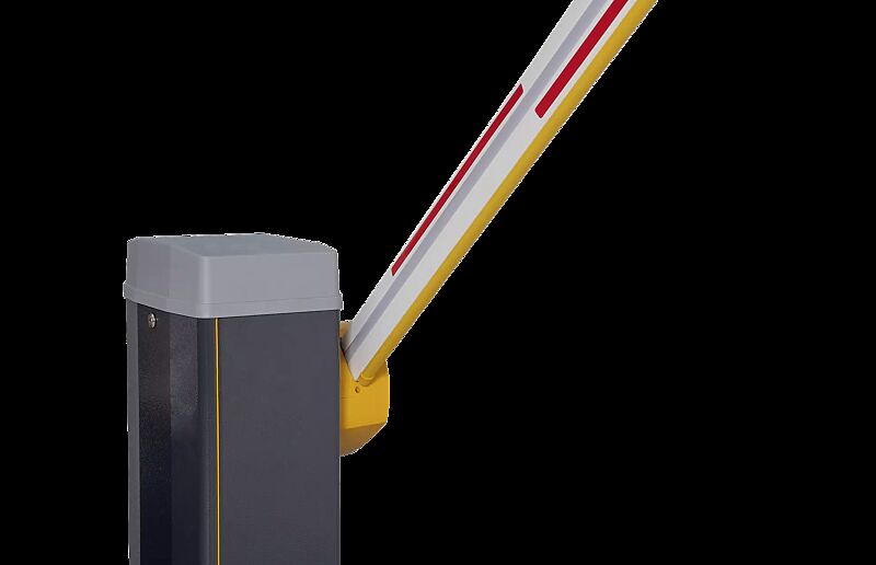 Schrankenanlage VANNES, ovaler SchrankenbaumSchrankenanlage VANNES, Komplett-Set, Absperrbreite 2,80 m, ovaler Schrankenbaum