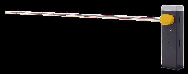 Schrankenanlage VANNES, ovaler SchrankenbaumSchrankenanlage VANNES, Komplett-Set, Absperrbreite 3,80 m, ovaler Schrankenbaum