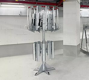 Fahrradpark-Karussell YORO, tief / tief