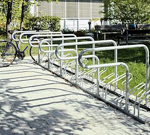 Fahrradständer COLORADO, 90°, verschraubt am Fahrradständer UNIVERSAL