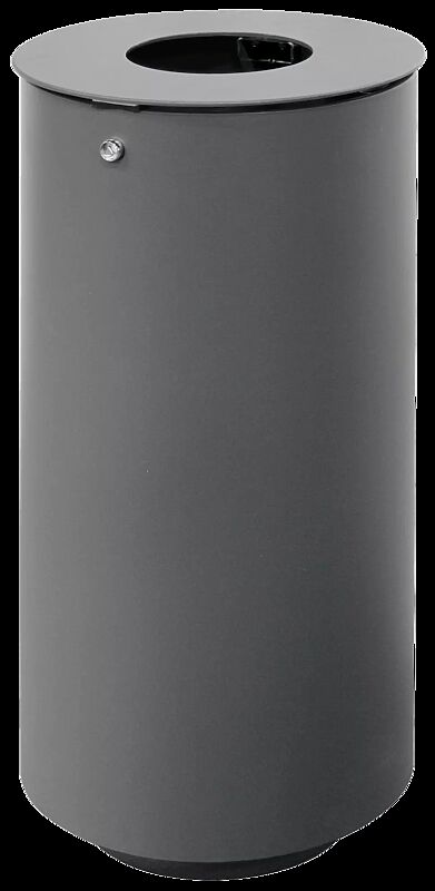 Abfallbehälter NORANDA ohne Ascher, in DB 703 eisenglimmer