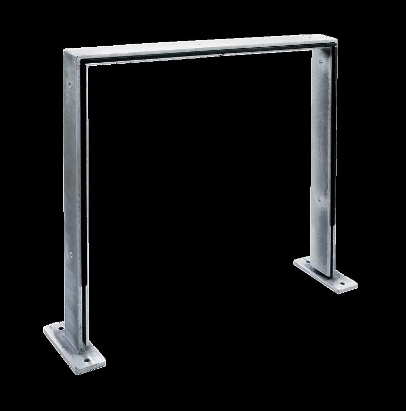 Anlehnbügel UTAH PROTECT zum Aufdübeln, feuerverzinkt