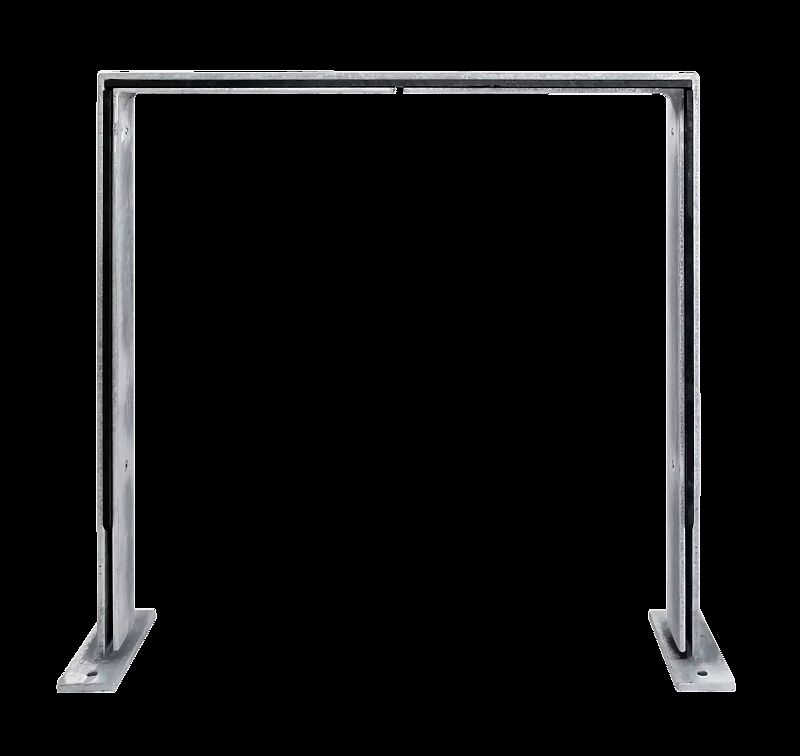 Anlehnbügel UTAH PROTECT zum Aufdübeln, feuerverzinkt