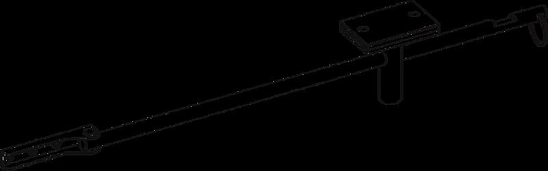 Türfeststeller für Drehflügeltür