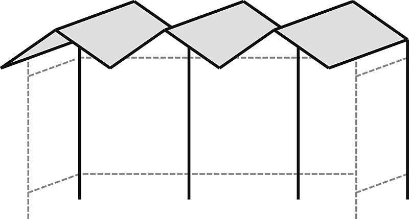 Überdachung TANGENTA