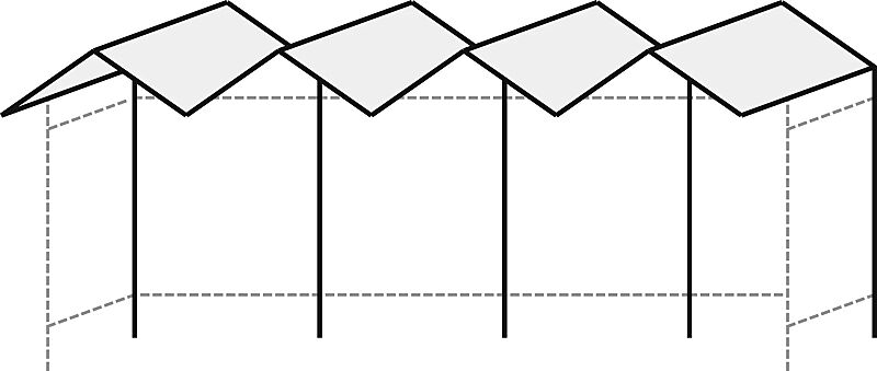 Überdachung TANGENTA