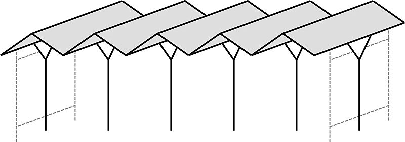 Überdachung TANGENTA