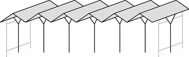 Überdachung TANGENTA