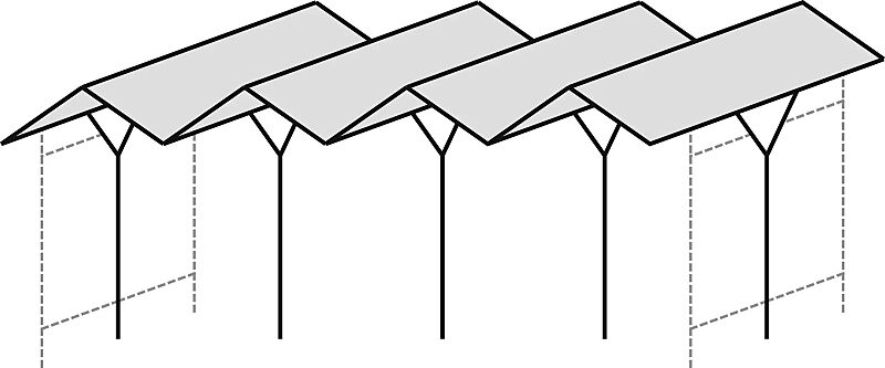 Überdachung TANGENTA