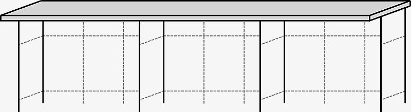 Überdachung LUNA für Doppelstock-Fahrradparksysteme