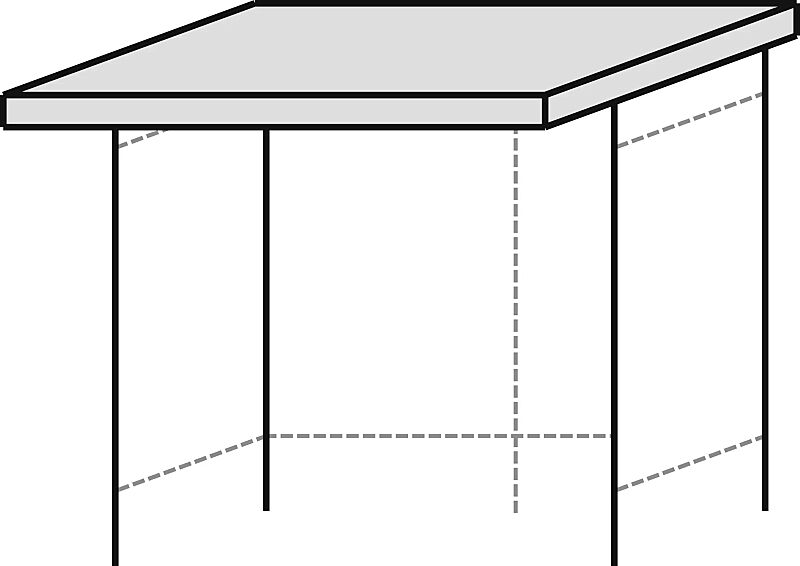 Überdachung LUNA GREEN vorgerichtet für Dachbegrünung