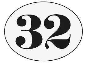 "Dresdner Hausnummer" - oval, zweistellig, mit Rand