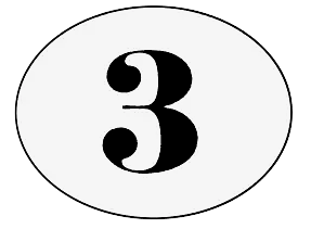 "Dresdner Hausnummer" - oval, einstellig, mit Rand