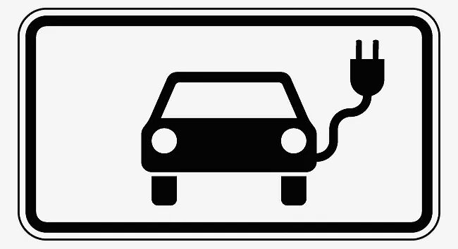 Verkehrszeichen: Elektrisch betriebene Fahrzeuge