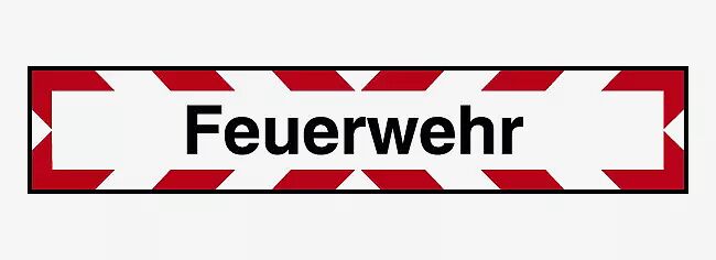 Verkehrszeichen: Feuerwehr