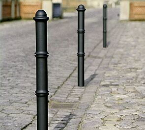 Poller FAVORIT 100 in RAL 7016 anthrazitgrau