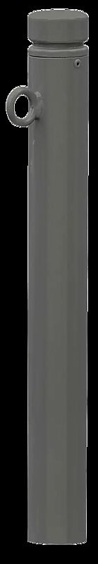 Poller BOULEVARD 60, Kettenpoller mit 1 Öse, in DB 703 eisenglimmer