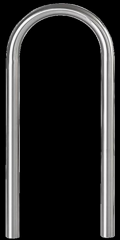 Anlehnbügel OKLAHOMA zum Einbetonieren, Edelstahl