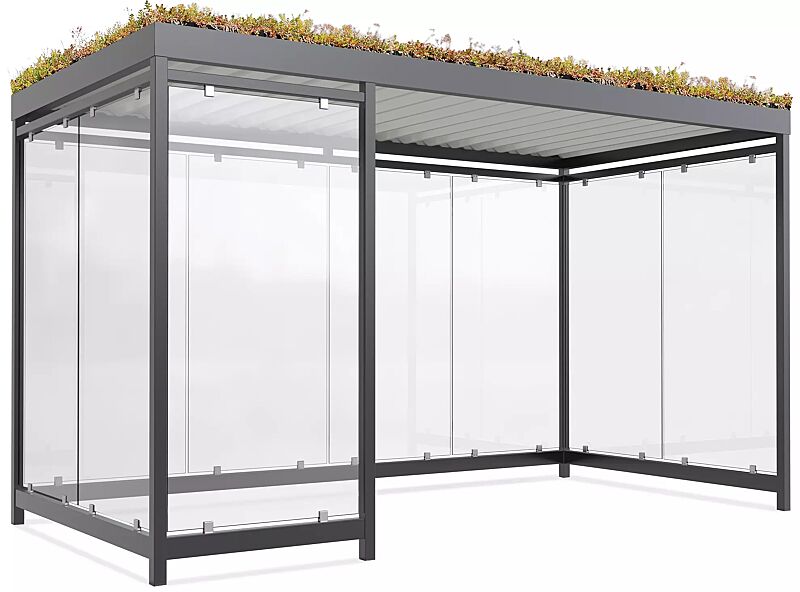 Überdachung AQUILA GREEN Economy-Dachbegrünung