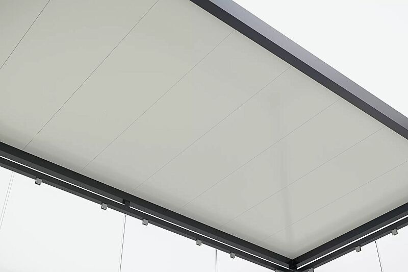 Deckenverkleidung ohne LED-Beleuchtung