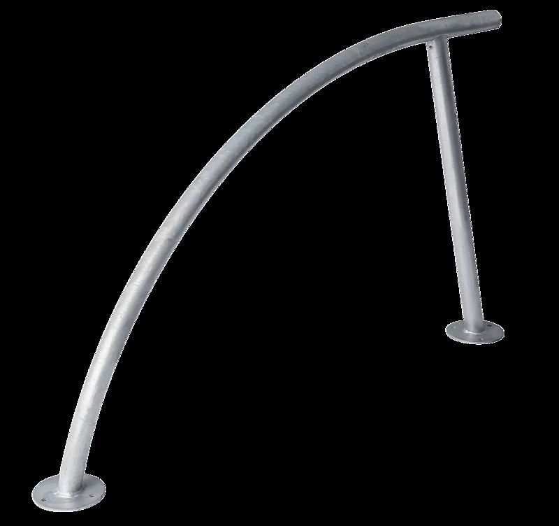 Anlehnbügel BWA bausystem® zum Aufdübeln, feuerverzinkt