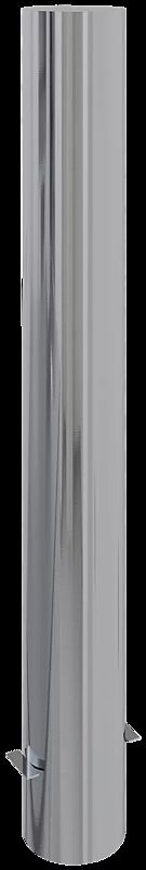 Rammschutzpoller BARGES, Ø 154 mm, Höhe 1200 mm