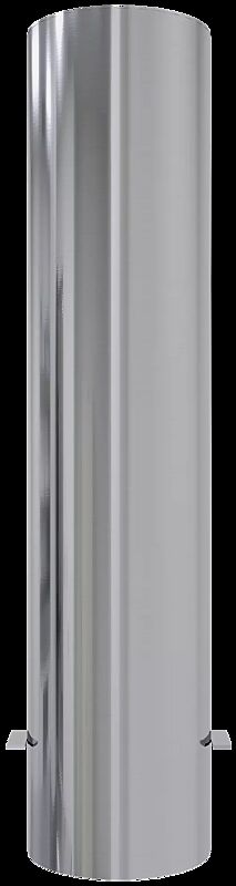 Rammschutzpoller BARGES, Ø 204 mm, Höhe 900 mm