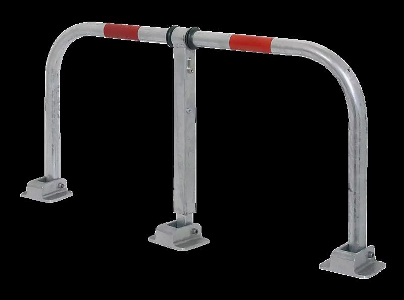 Parkbügel CENVES, mit Profilzylinderschloss, ohne Bodenplatte