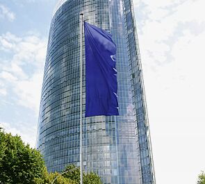 Fahnenmast SYSTEM mit außenliegender Hissvorrichtung