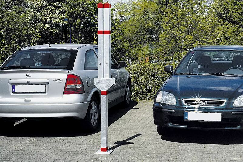 Doppelarm-Sperrpfosten GIJON beidseitig sperrend