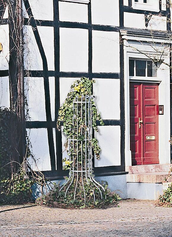 Baumschutzgitter KAVALA, Wandbefestigung, feuerverzinkt