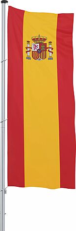 Fahnentuch SPANIEN, Hissflagge