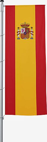 Fahnentuch SPANIEN, Auslegerflagge