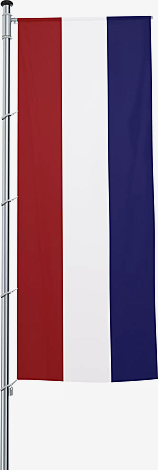 Fahnentuch NIEDERLANDE, Auslegerflagge